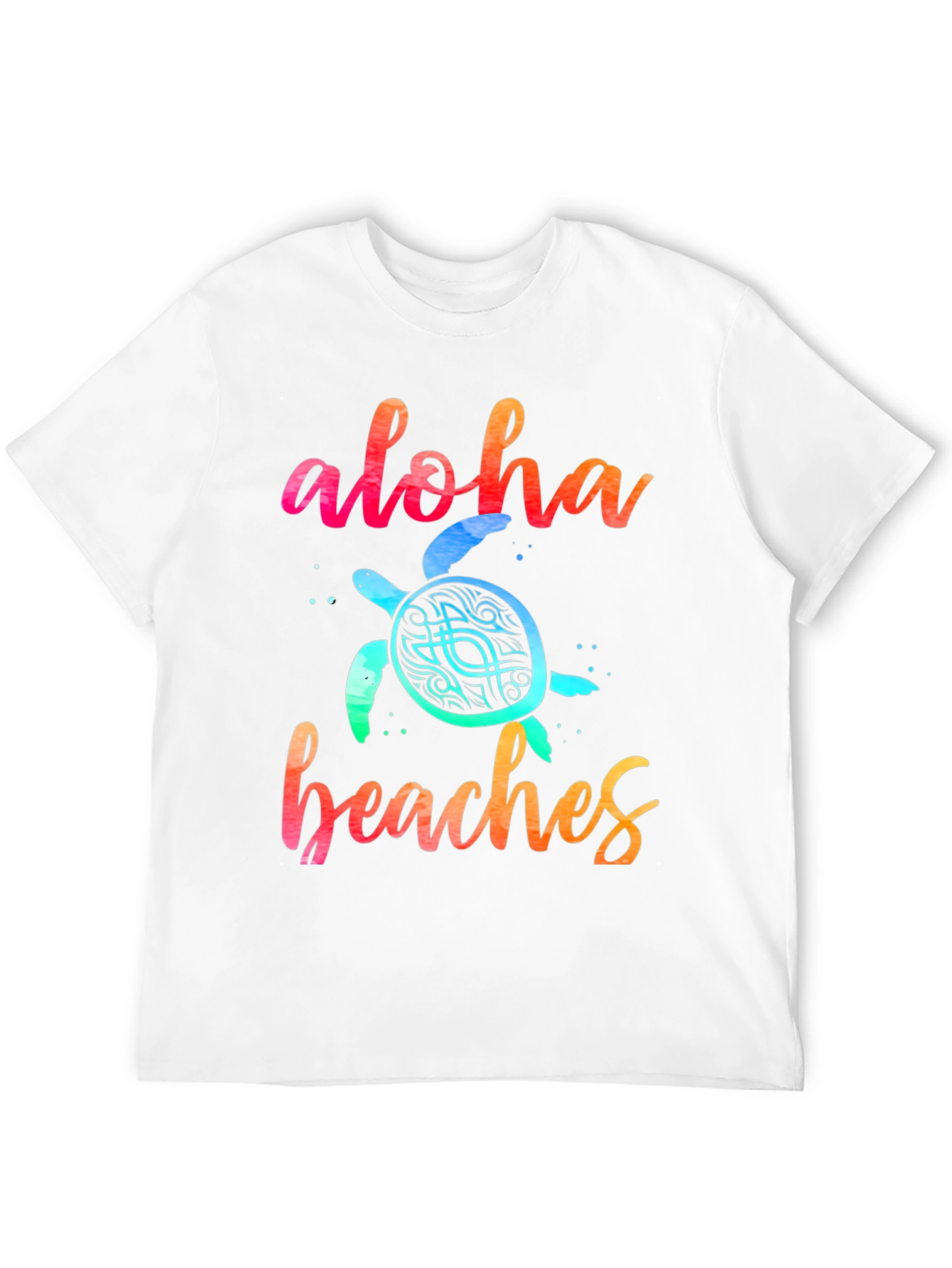Aloha Beaches Turtle Graphic Tee