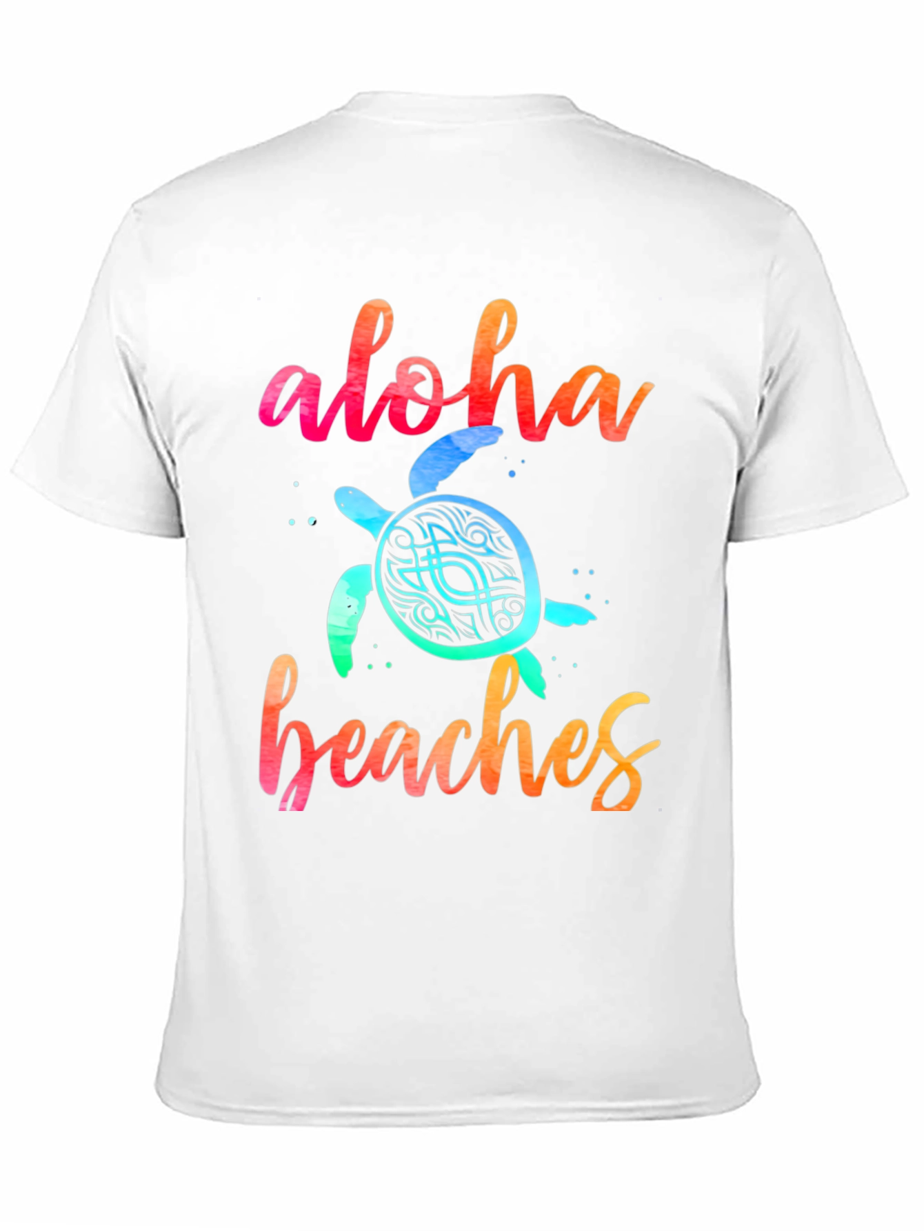 Aloha Beaches Turtle Graphic Tee
