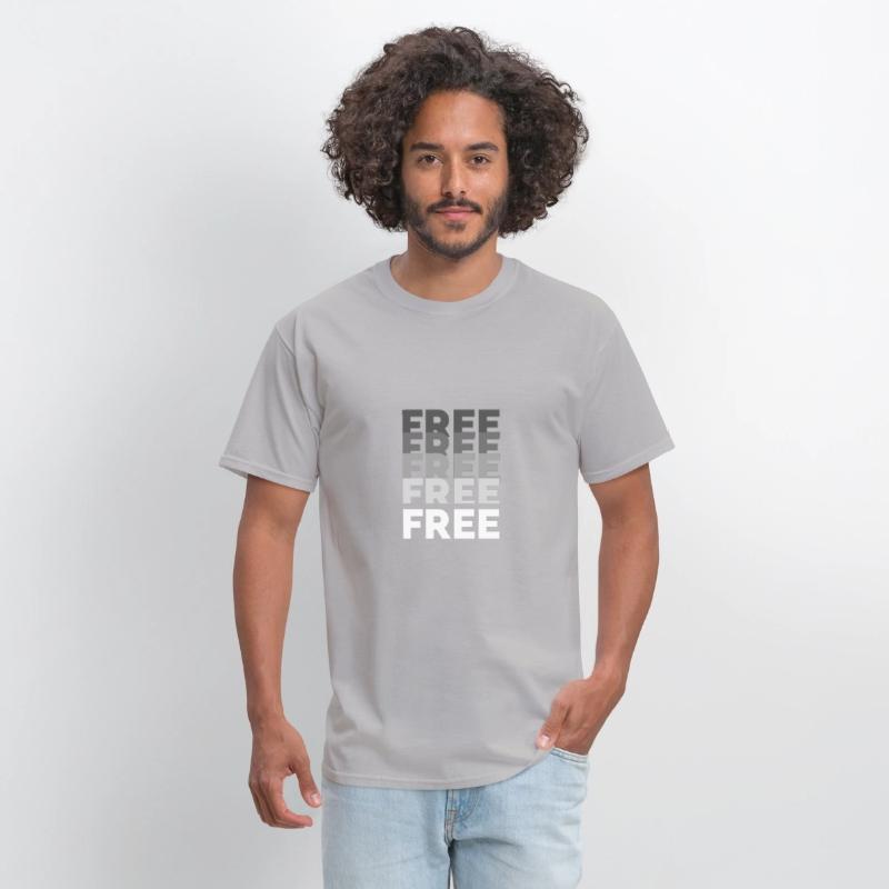 FREE Gradient Typography Tee