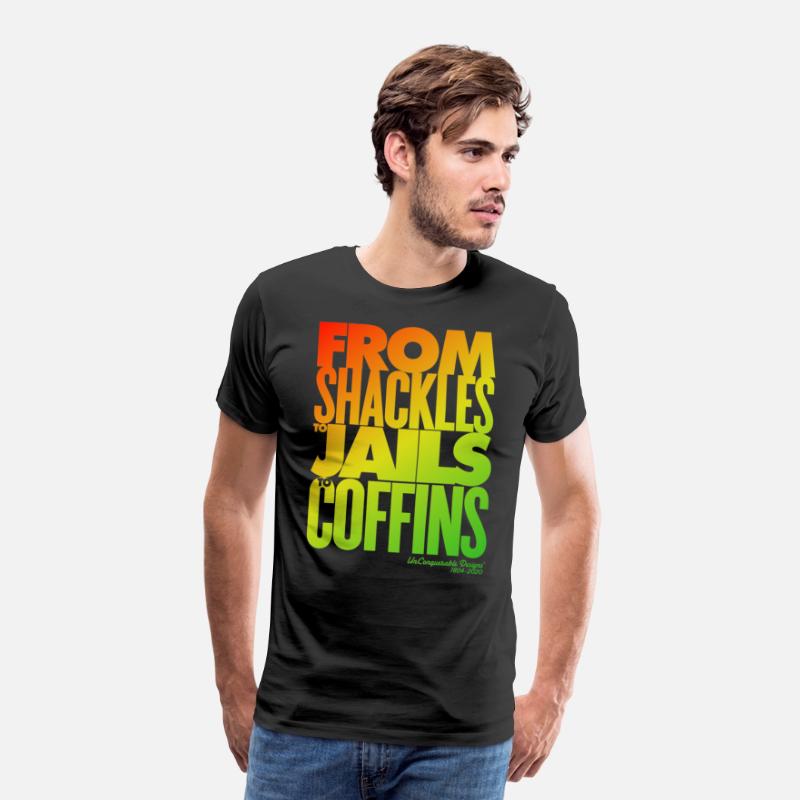 From Shackles 2 Jails 2 Coffins (Rasta Colors)