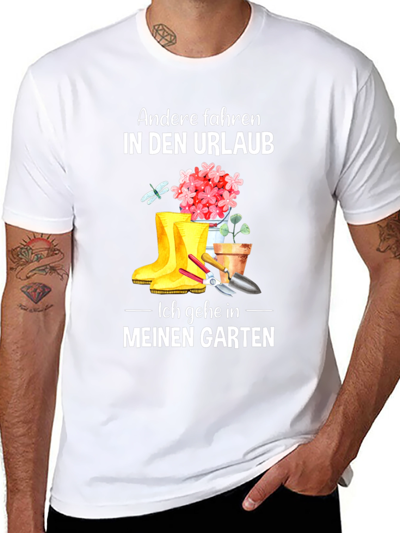 Gardeners T-Shirt: My Garden is My Getaway
