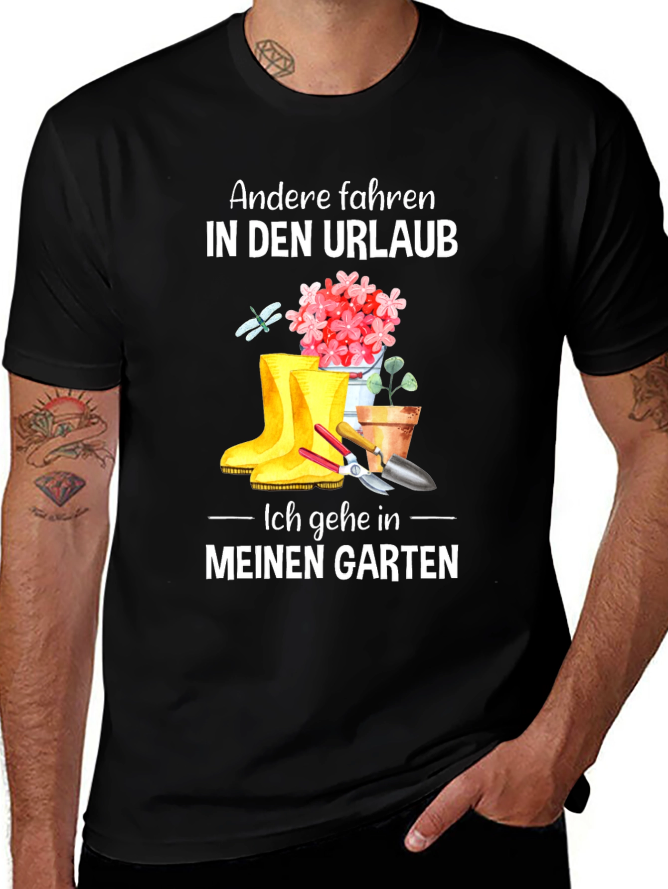 Gardeners T-Shirt: My Garden is My Getaway