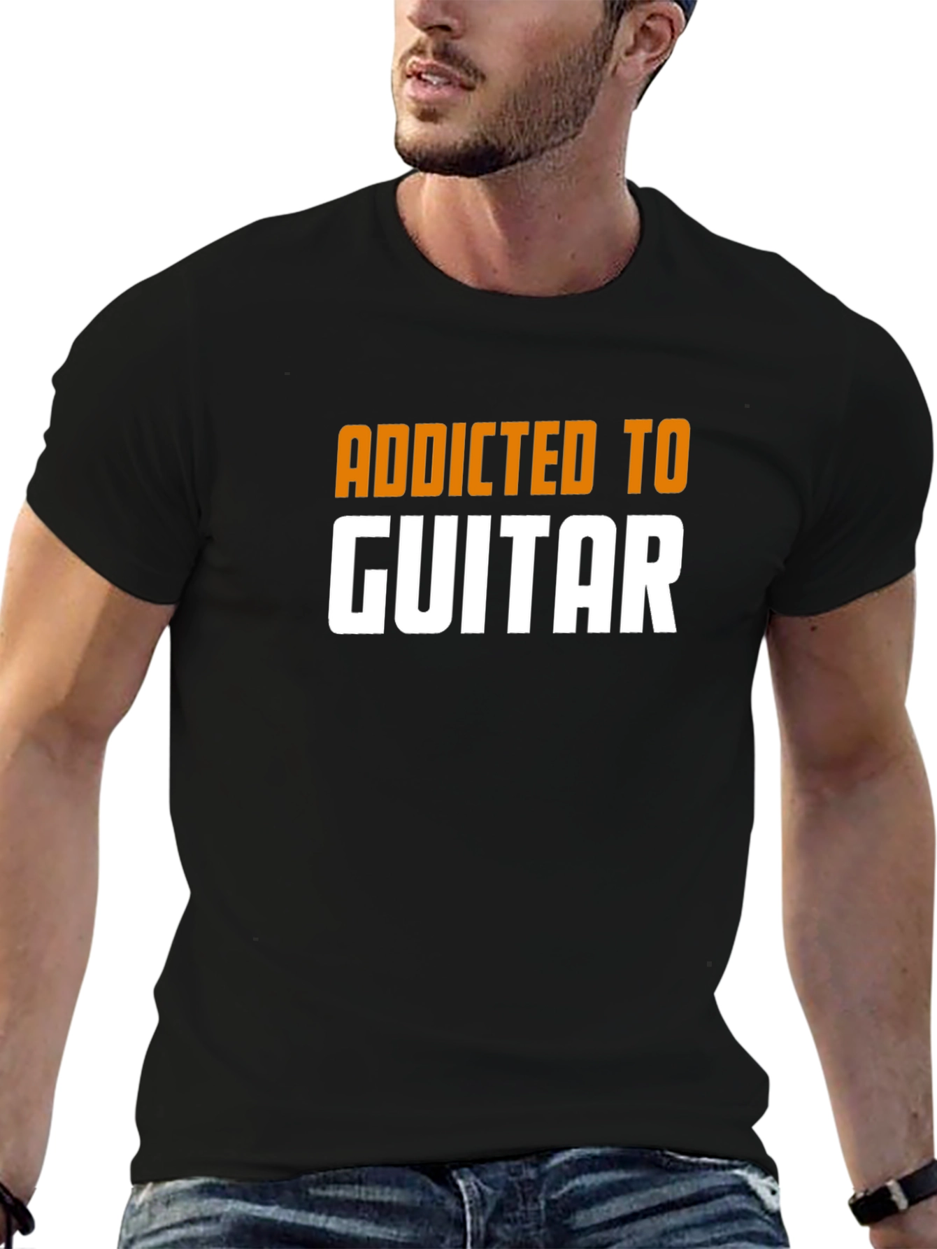 Addicted to Guitar Graphic Tee