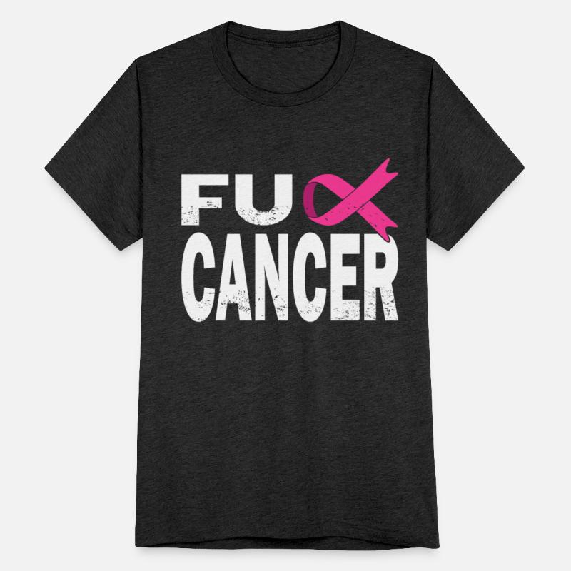 Fuck Cancer breast cancer pink ribbon slogan fight