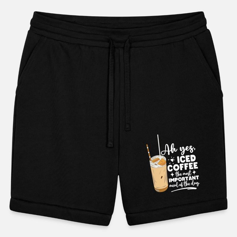 Funny Cold Iced Coffee Meal Lovers Coffee Addict