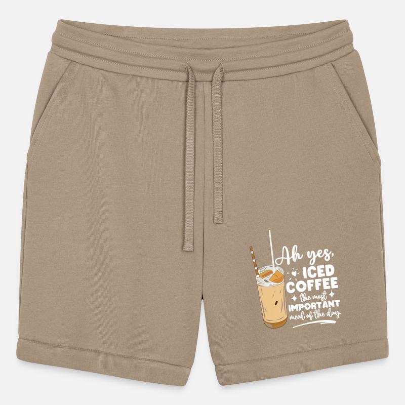 Funny Cold Iced Coffee Meal Lovers Coffee Addict