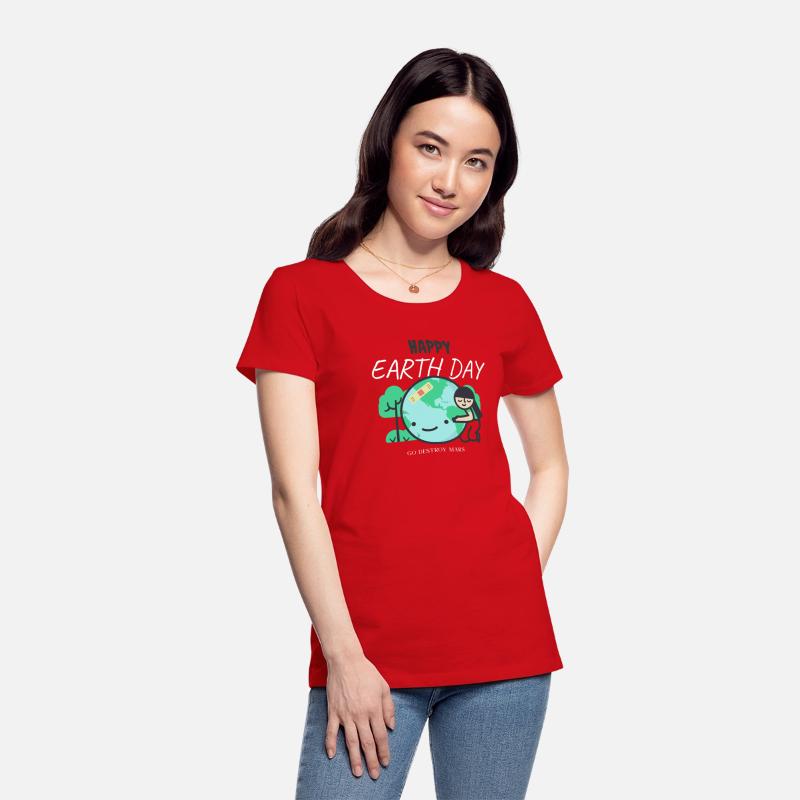 Funny Earth Day Shirt – Go Destroy Mars Quote