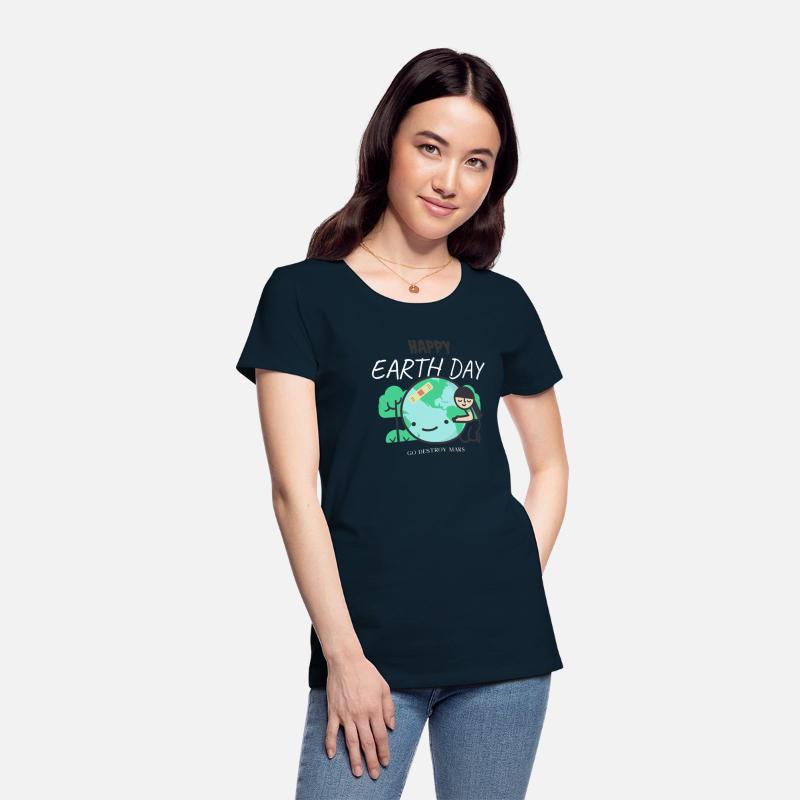Funny Earth Day Shirt – Go Destroy Mars Quote