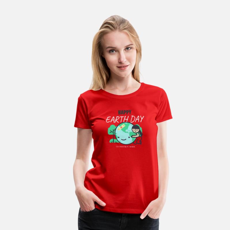 Funny Earth Day Shirt – Go Destroy Mars Quote
