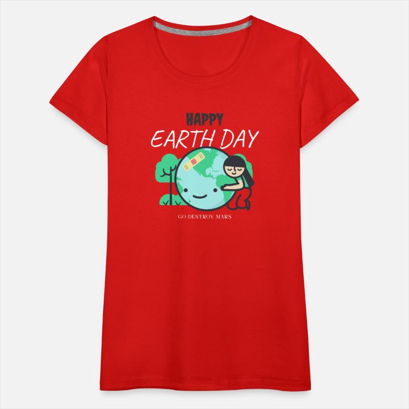 Funny Earth Day Shirt – Go Destroy Mars Quote