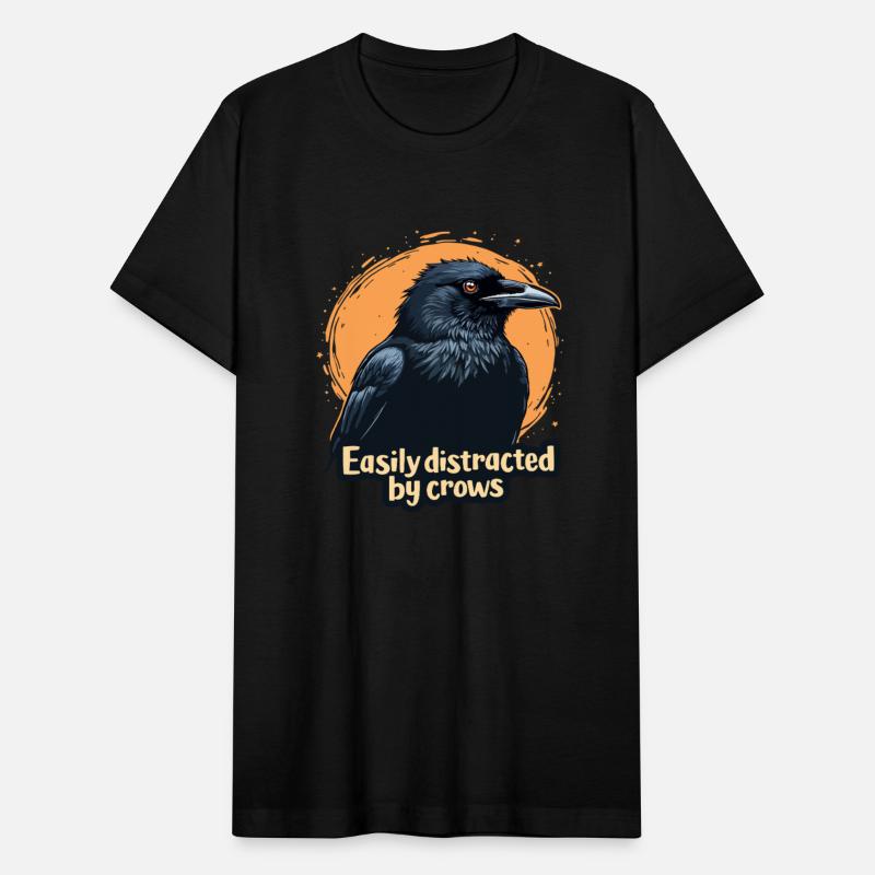 Funny Easily Distracted By Crows