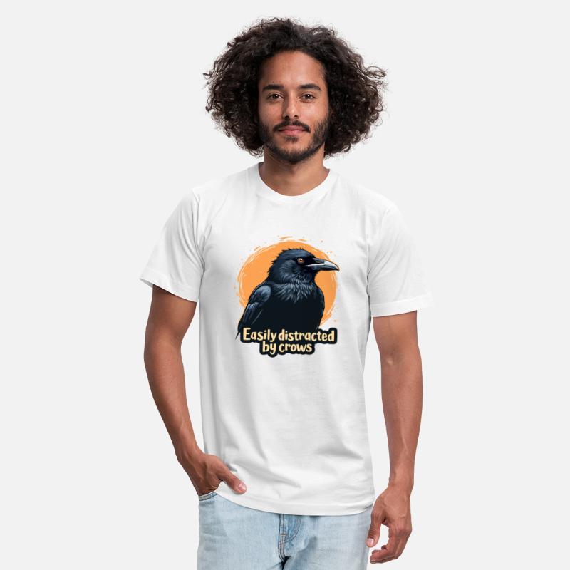 Funny Easily Distracted By Crows