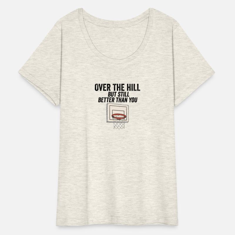 Funny Over The Hill Basketball 30th 40th 50th Bday