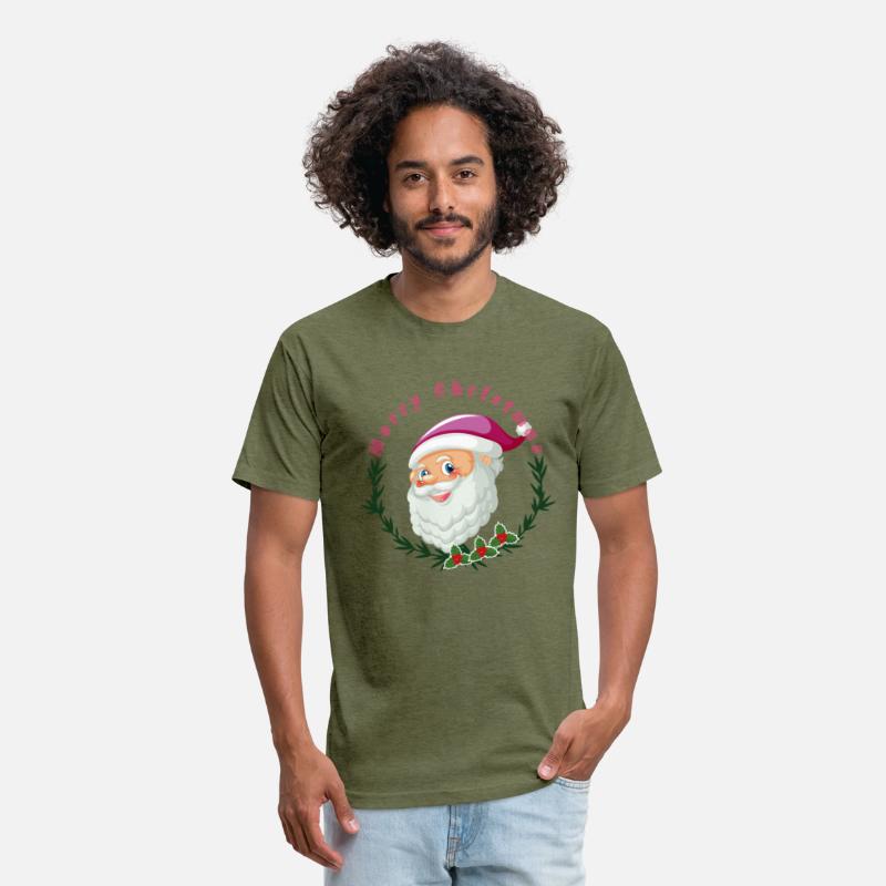 Funny Retro Vintage Pink Santa Claus Tee