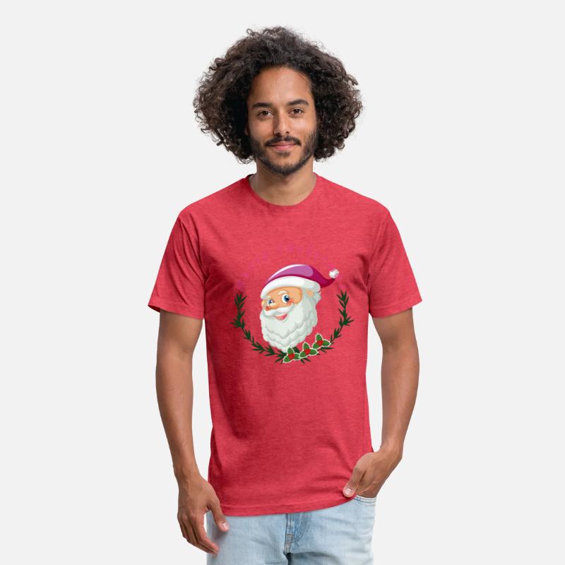 Funny Retro Vintage Pink Santa Claus Tee