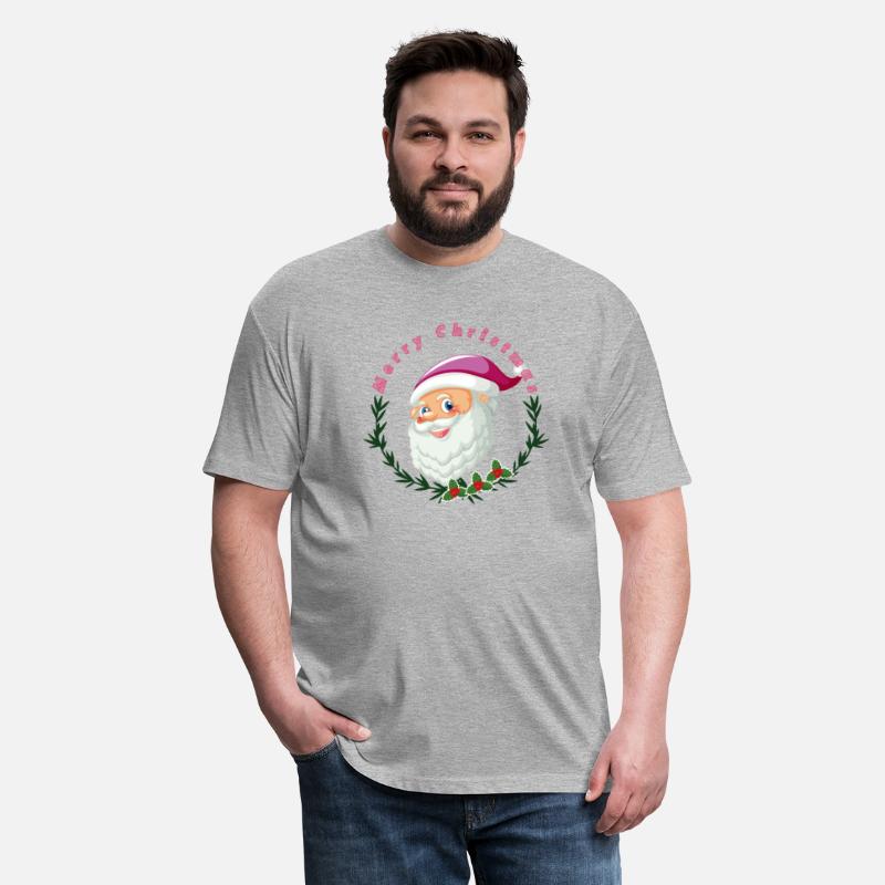 Funny Retro Vintage Pink Santa Claus Tee