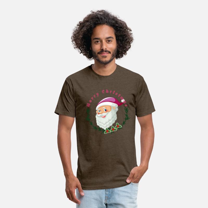 Funny Retro Vintage Pink Santa Claus Tee