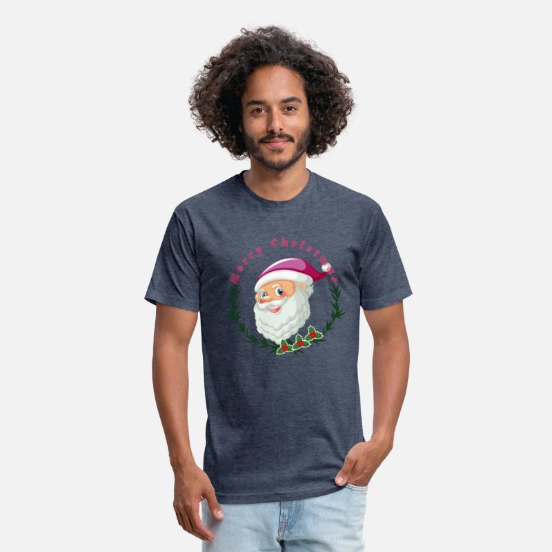 Funny Retro Vintage Pink Santa Claus Tee