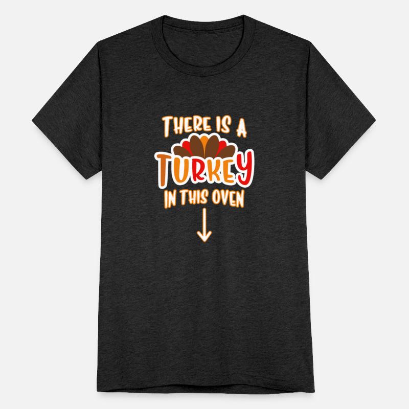 Funny Turkey Mom Thanksgiving Pregnancy Announceme