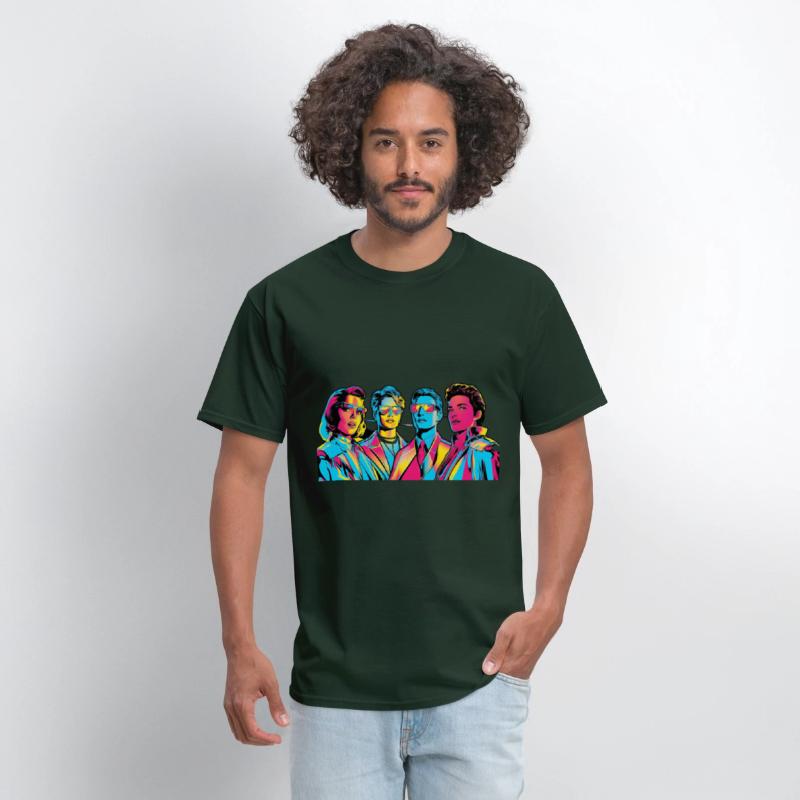 Future Fusion – Holographic design fot T-shirt