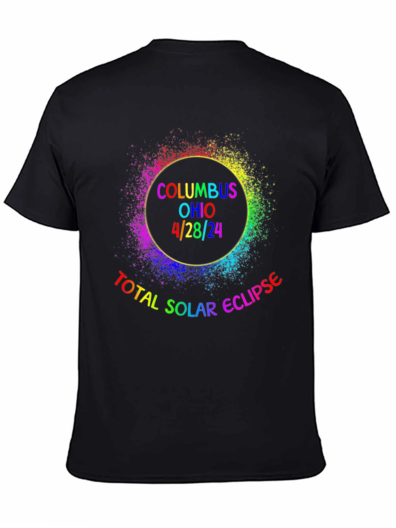 Columbus Ohio 4/28/24 Total Solar Eclipse T-Shirt