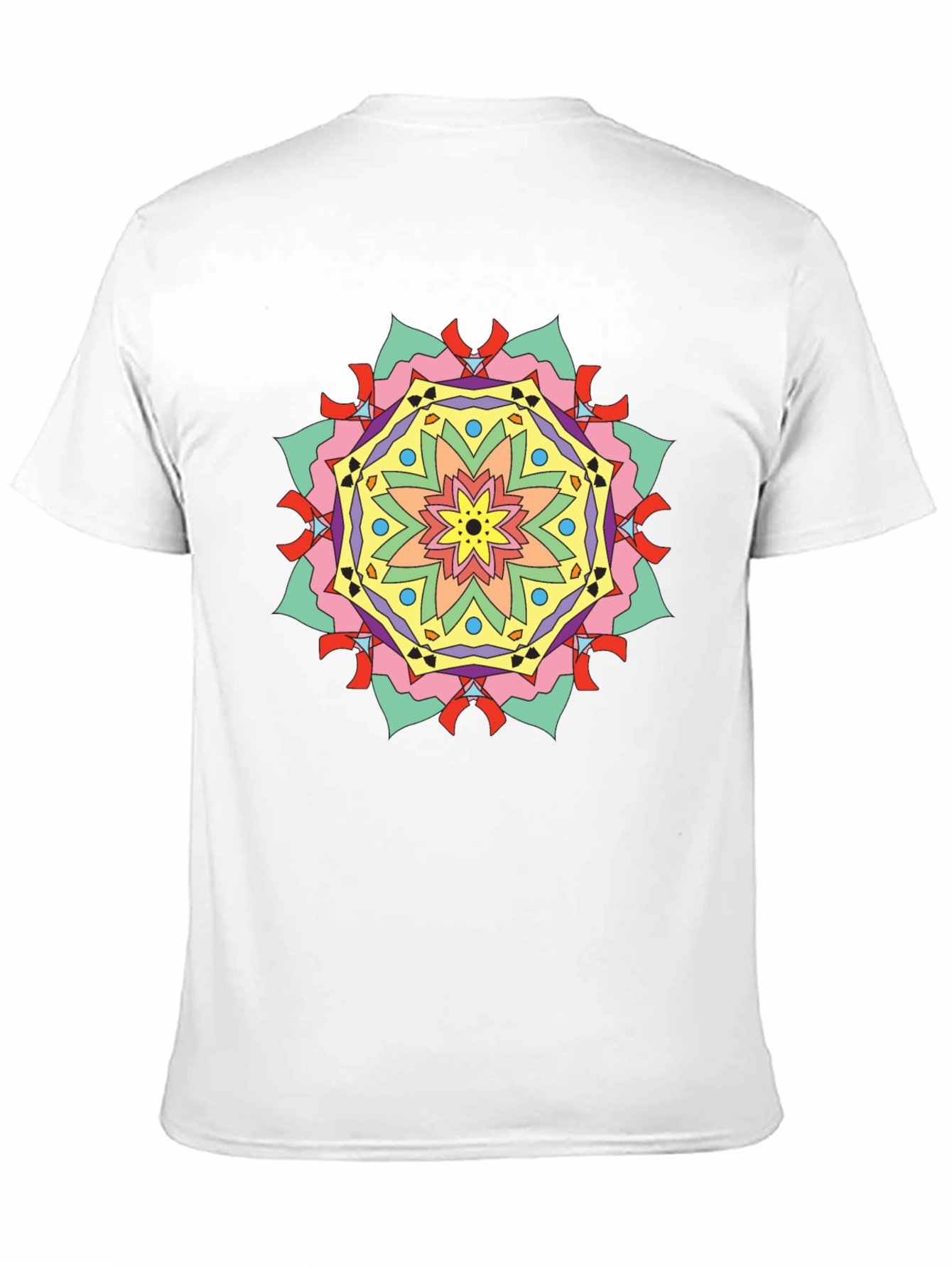 Geometric Mandala Graphic Tee