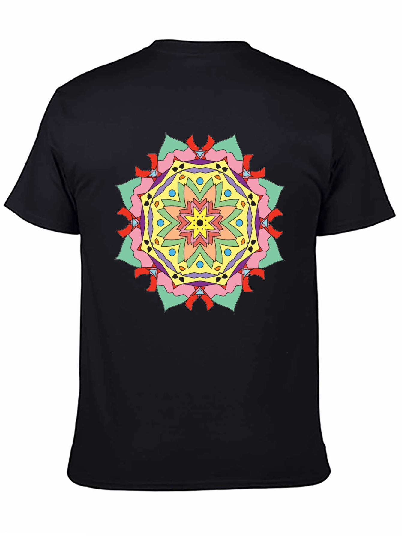 Geometric Mandala Graphic Tee