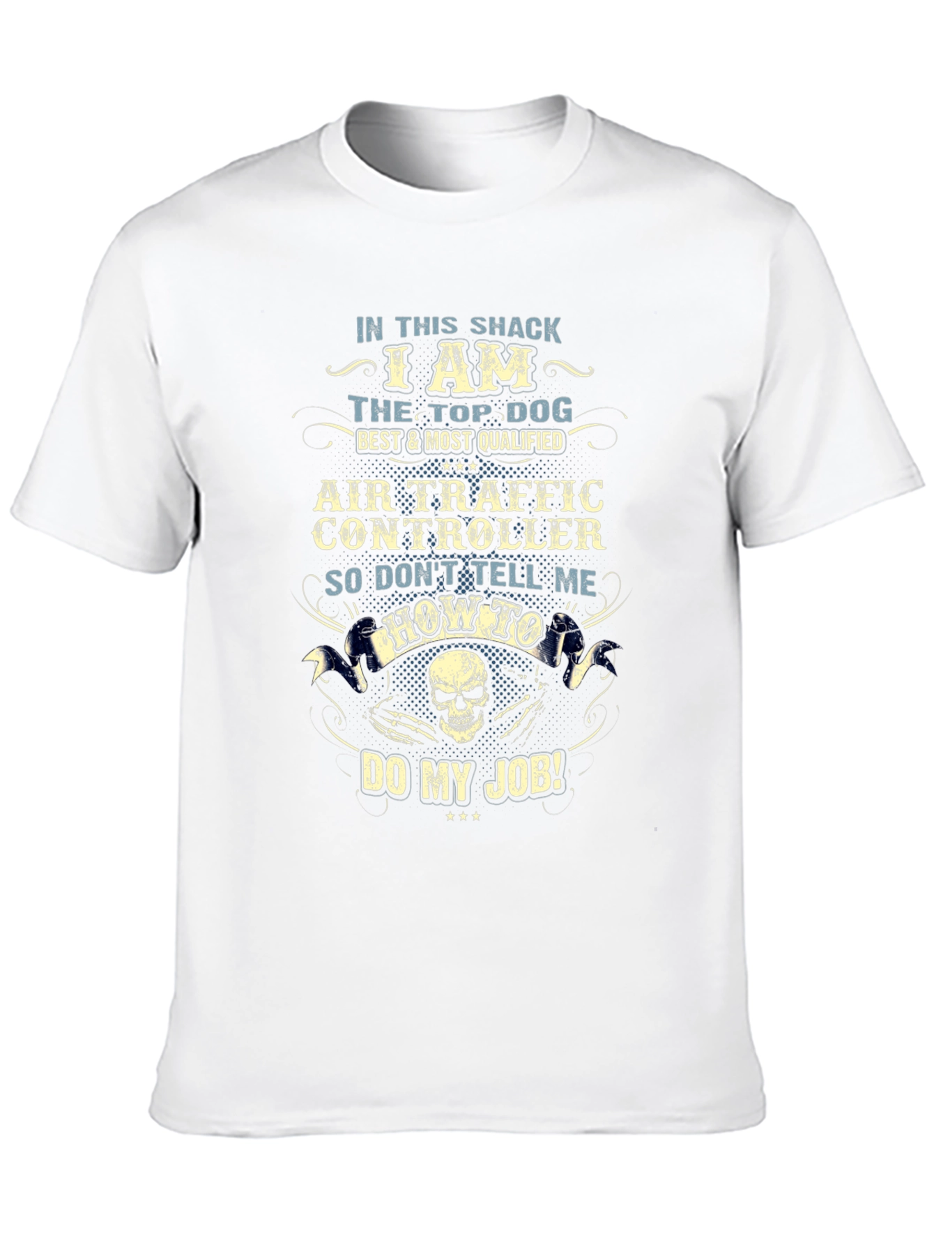 Air Traffic Controller Top Dog T-Shirt – Funny ATC Graphic Tee Gift