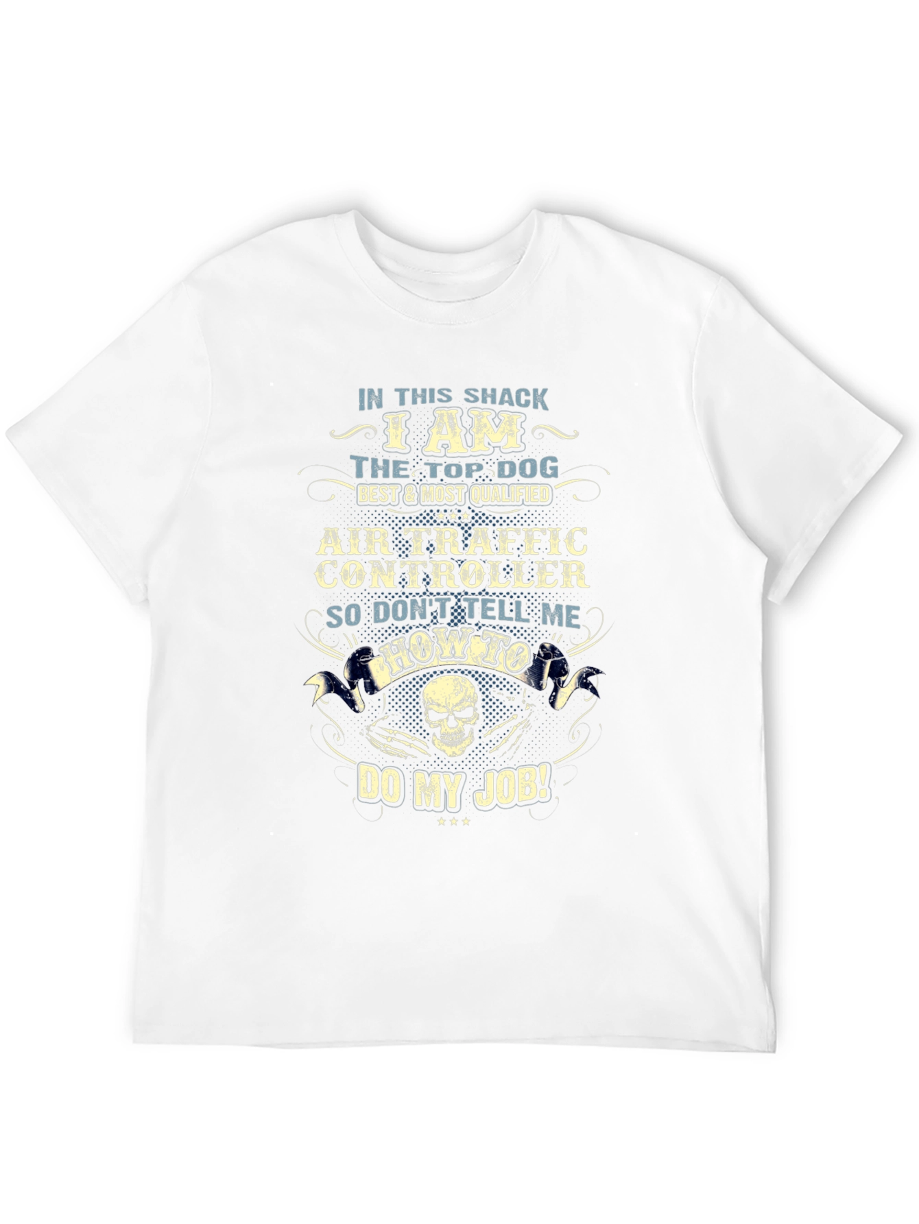 Air Traffic Controller Top Dog T-Shirt – Funny ATC Graphic Tee Gift