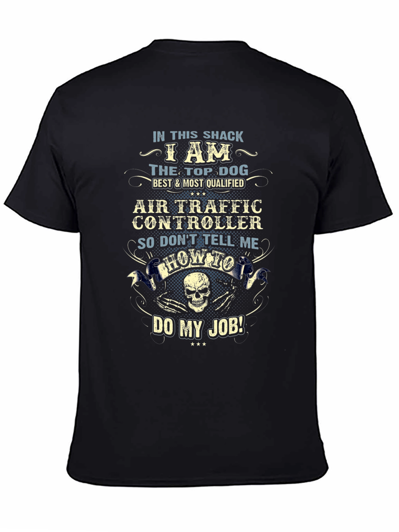 Air Traffic Controller Top Dog T-Shirt – Funny ATC Graphic Tee Gift