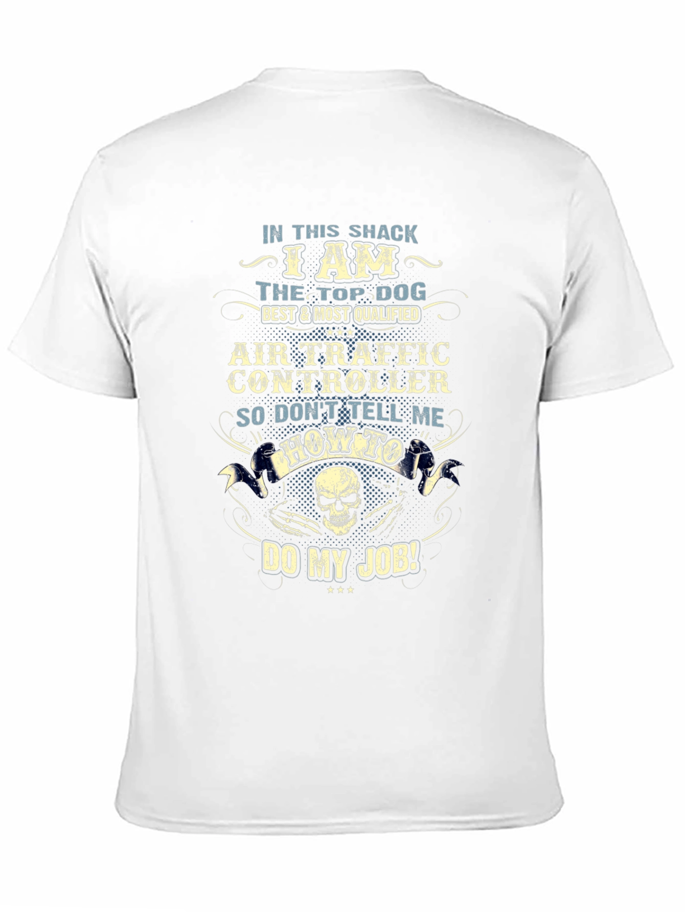 Air Traffic Controller Top Dog T-Shirt – Funny ATC Graphic Tee Gift