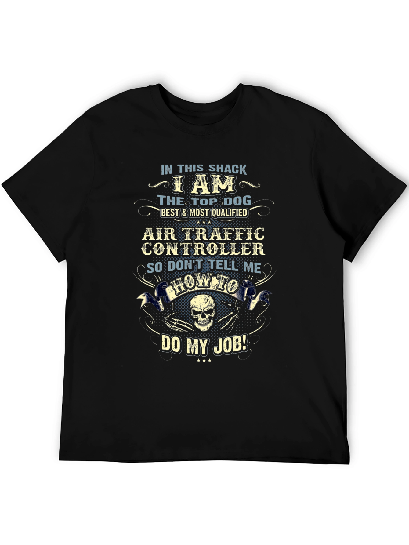 Air Traffic Controller Top Dog T-Shirt – Funny ATC Graphic Tee Gift