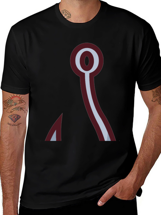 Abstract Symbol Graphic Print T-Shirt
