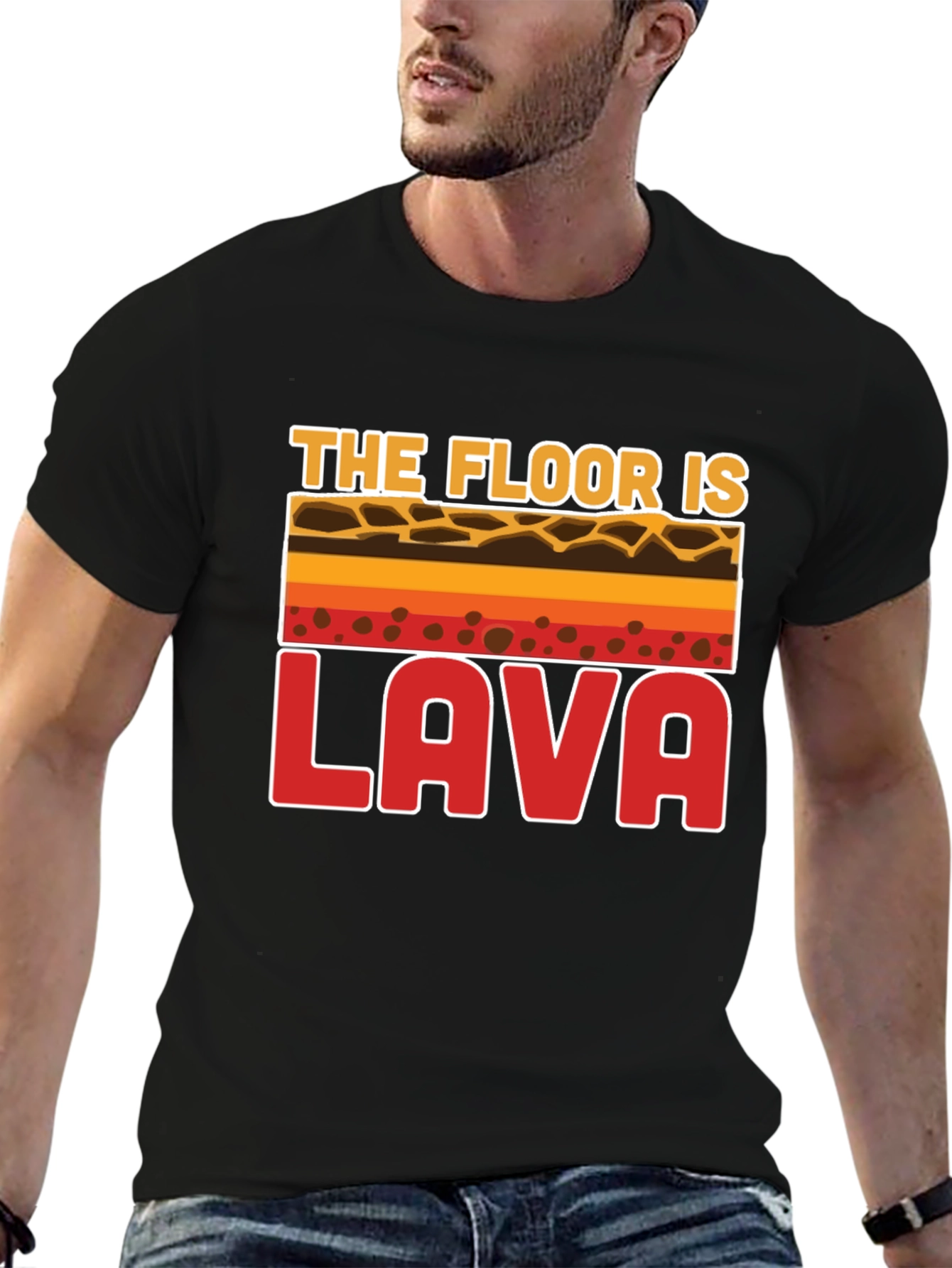 The Floor is Lava Graphic T-Shirt