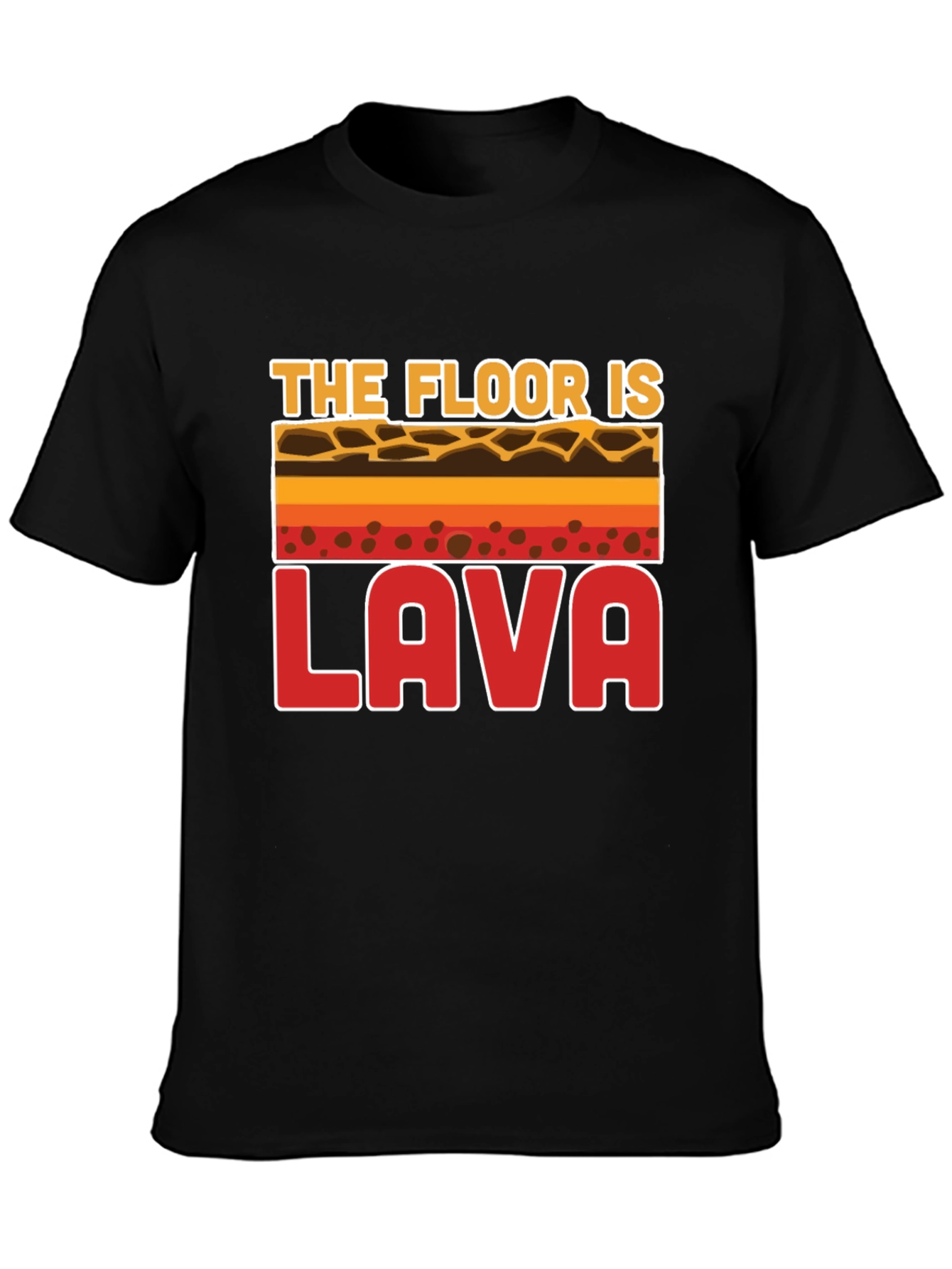 The Floor is Lava Graphic T-Shirt