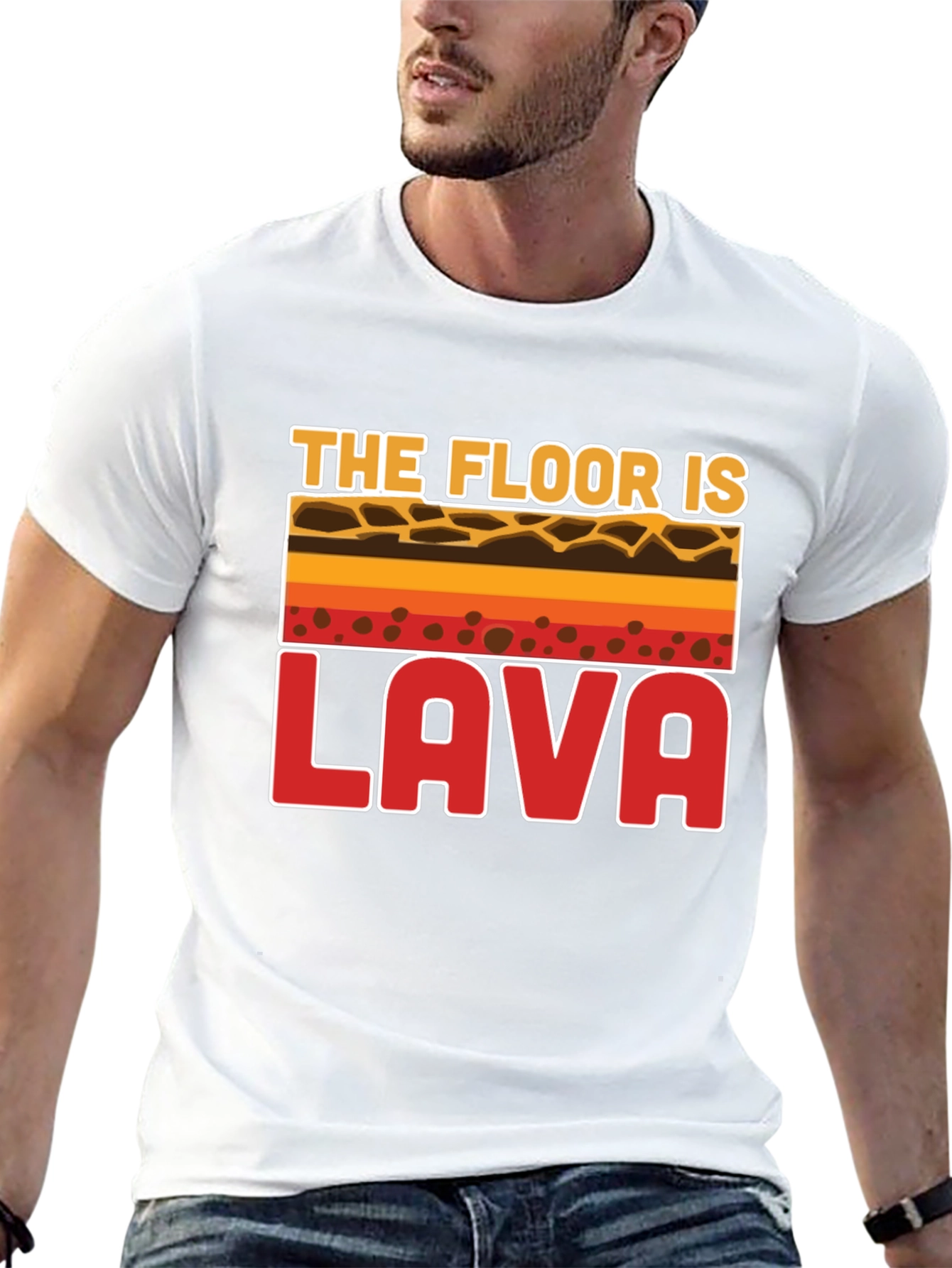 The Floor is Lava Graphic T-Shirt