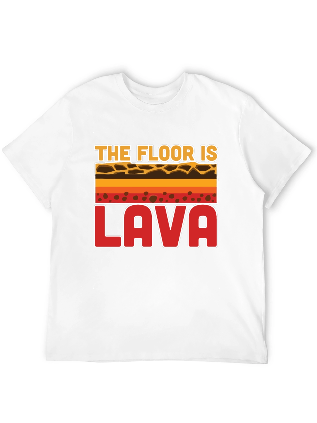 The Floor is Lava Graphic T-Shirt