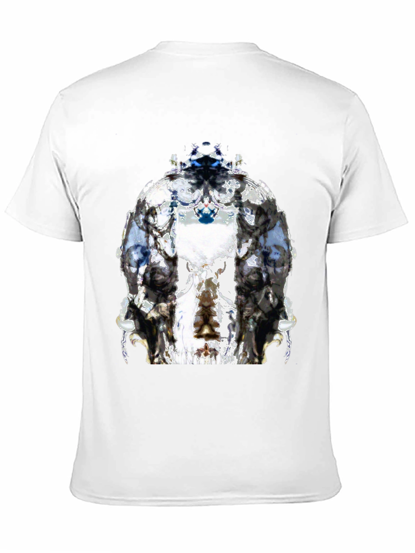 Abstract Art Graphic Black T-Shirt