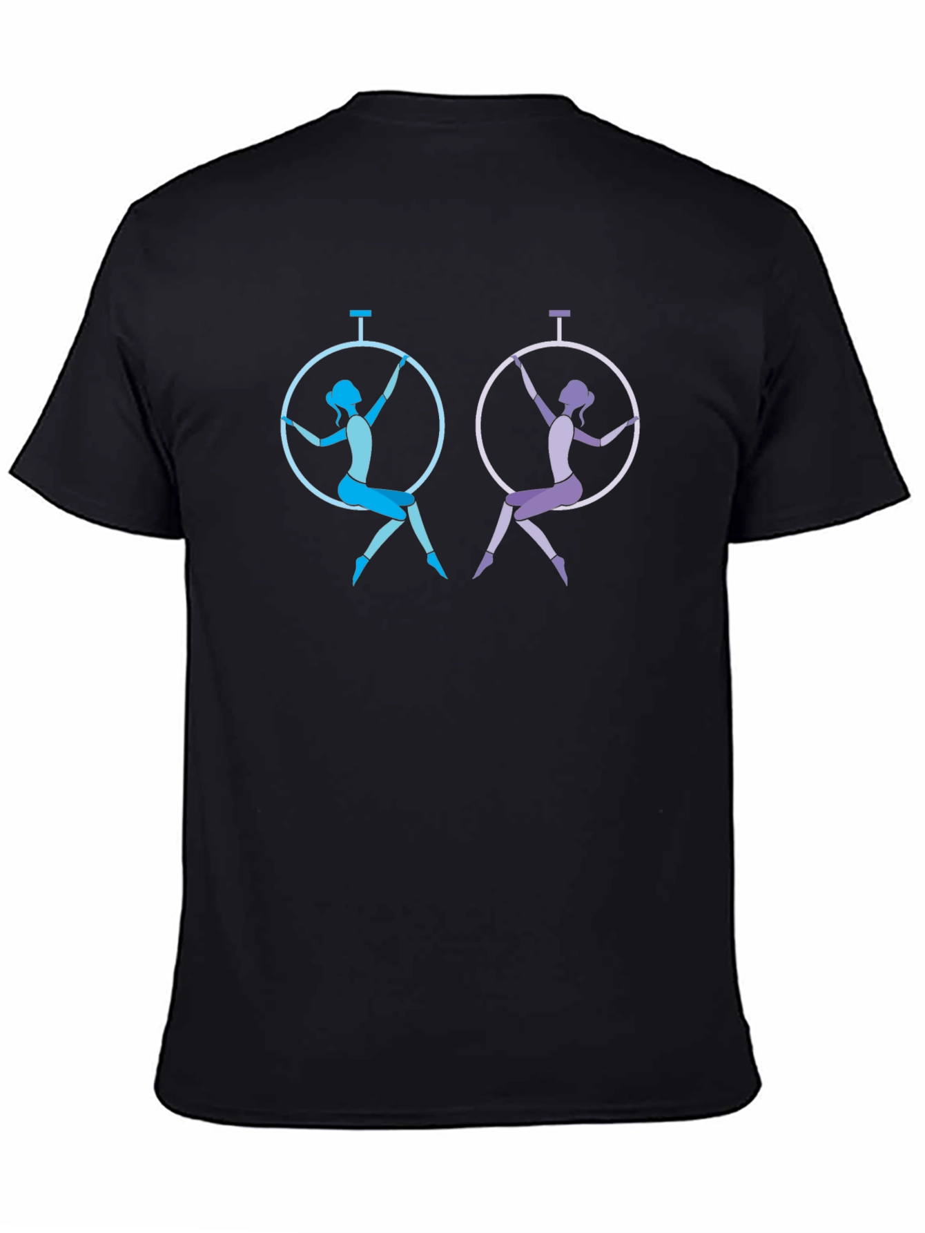 Aerial Acrobat Black T-Shirt