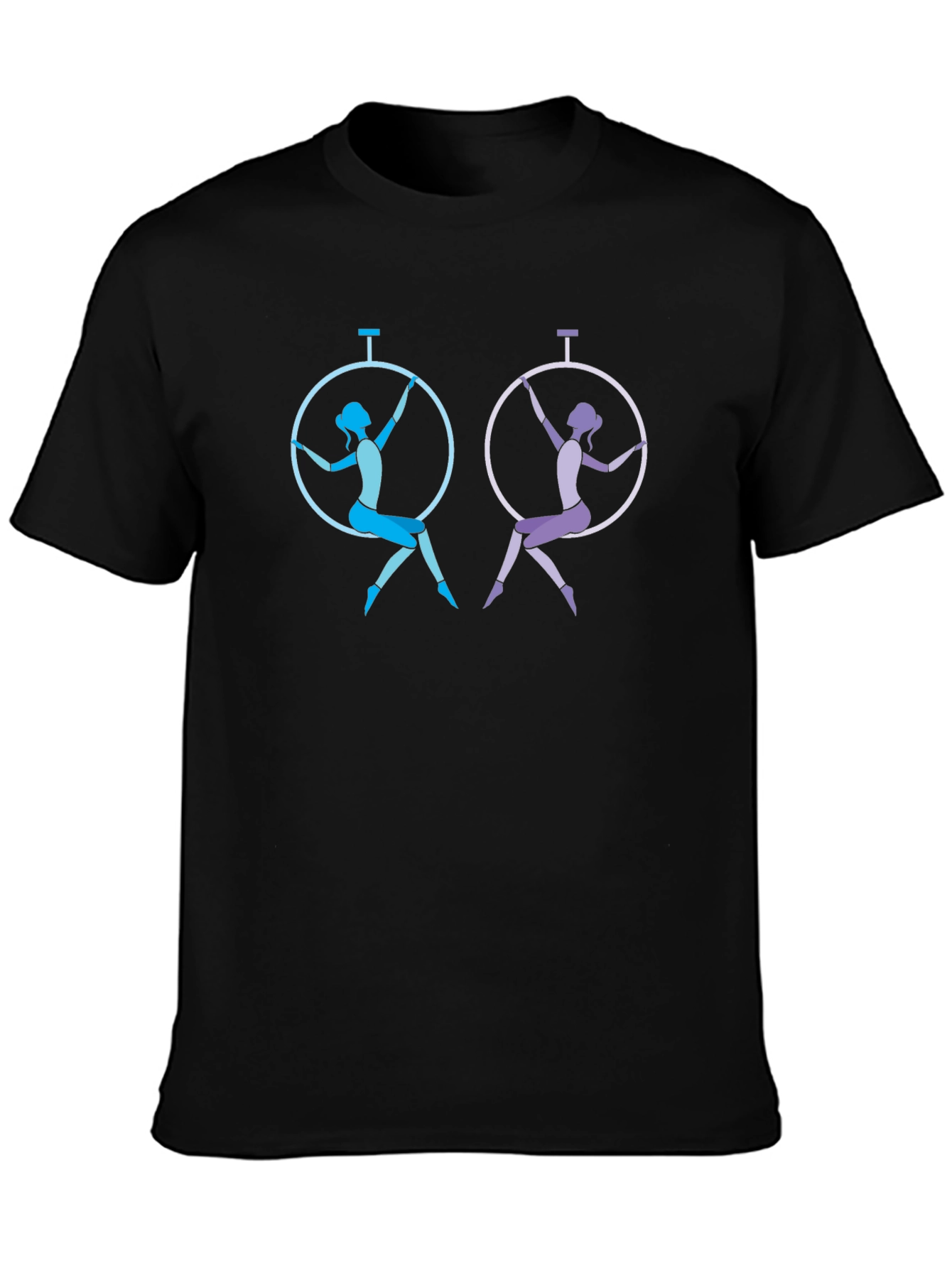 Aerial Acrobat Black T-Shirt