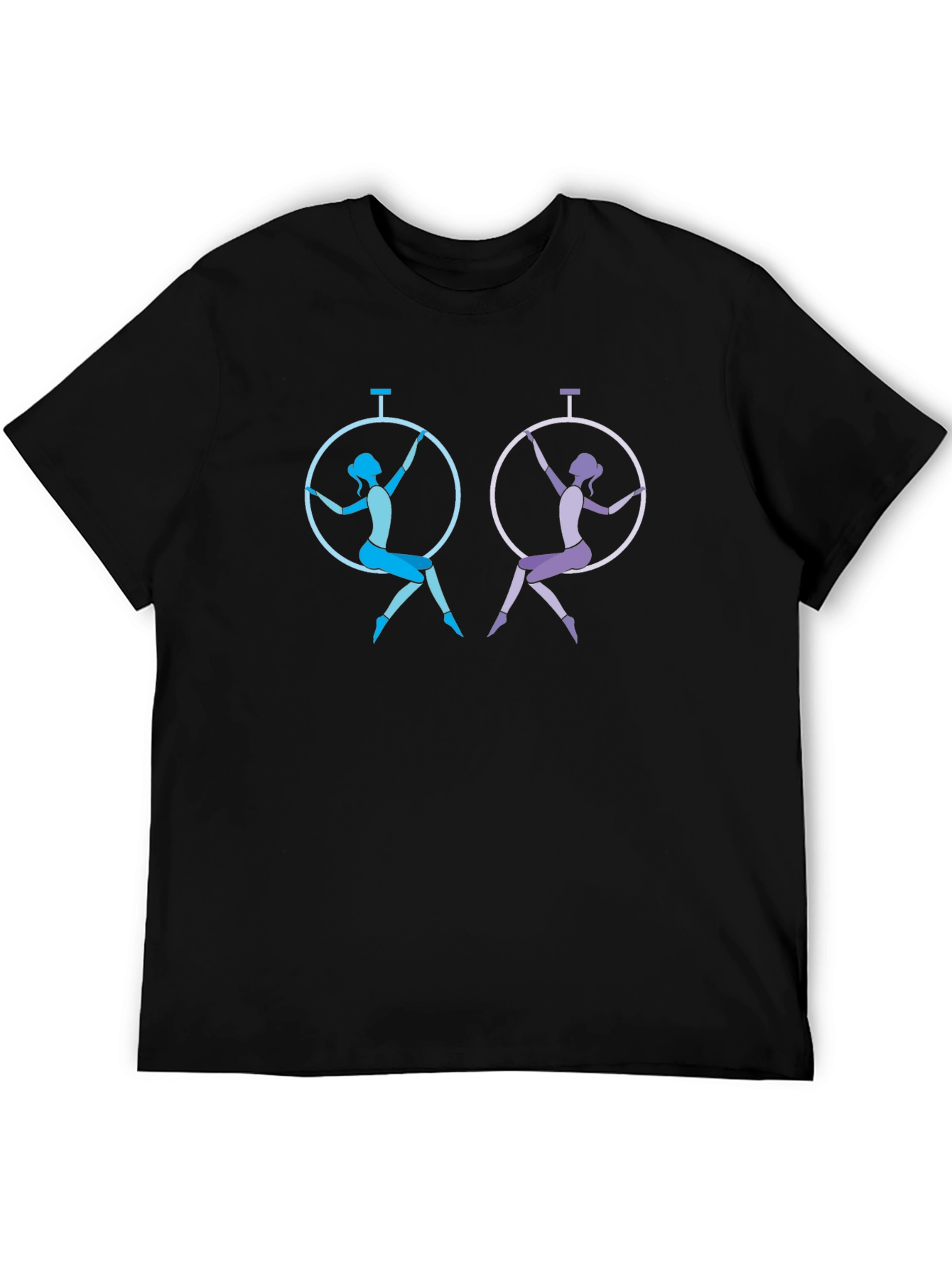 Aerial Acrobat Black T-Shirt