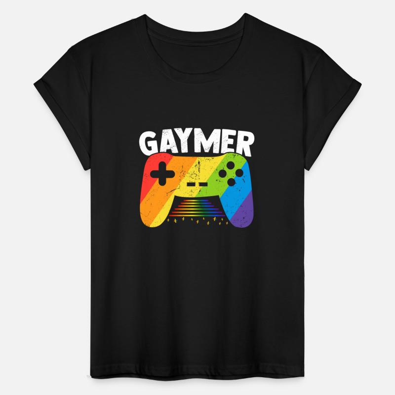 Gaymer Rainbow Pride Month Video Game Player Gay