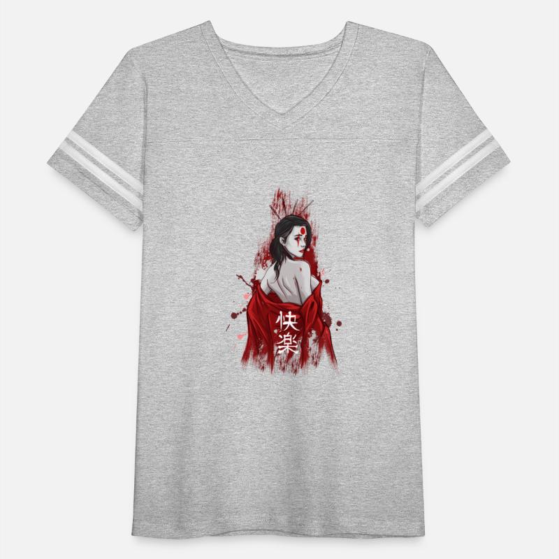 Geisha Japanese Geisha Red Robe