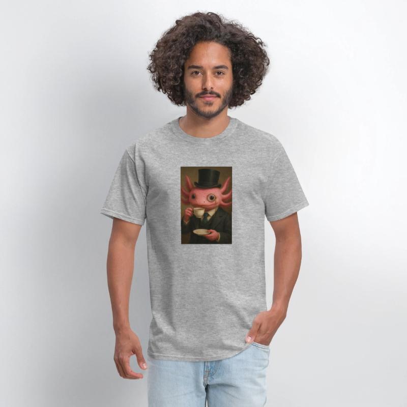 Gentleman Axolotl Tea Time