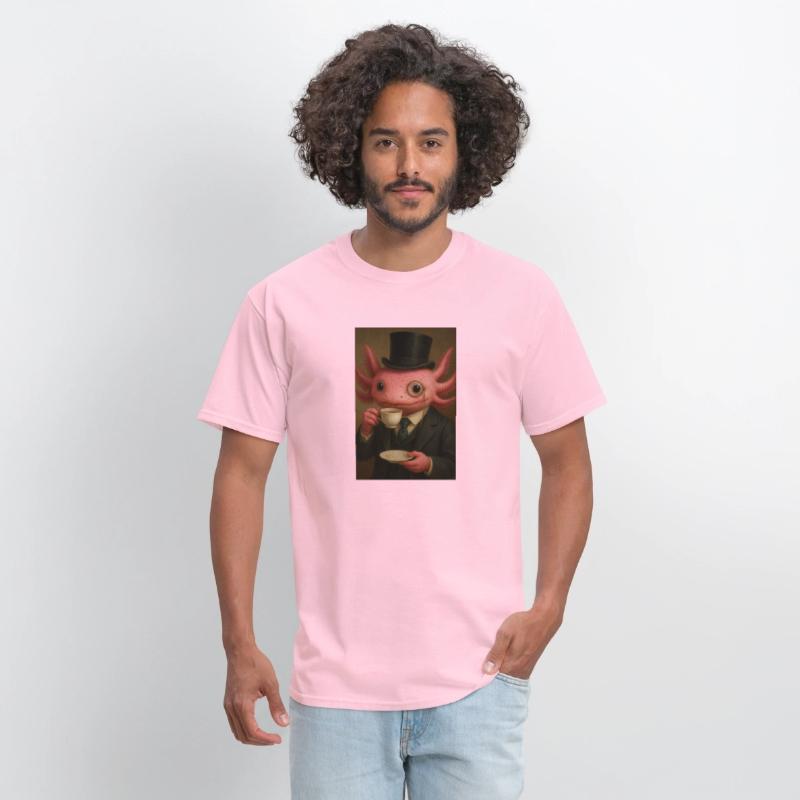 Gentleman Axolotl Tea Time