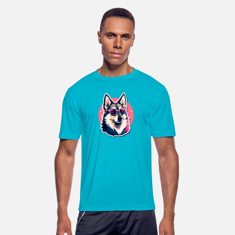 German Shepherd Dog Illustration