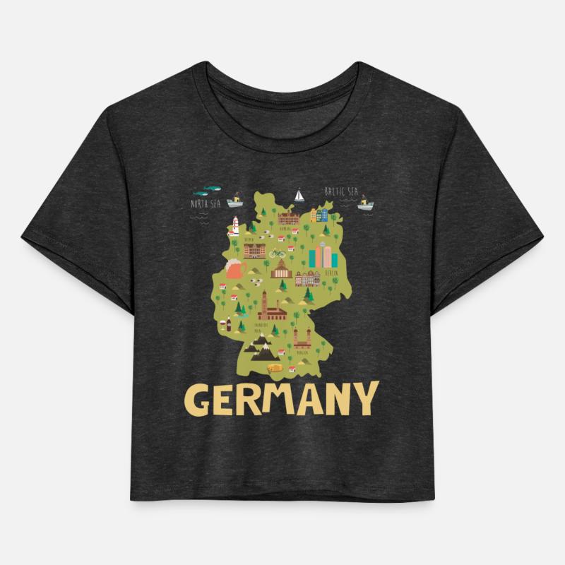 Germany Illustrated Map