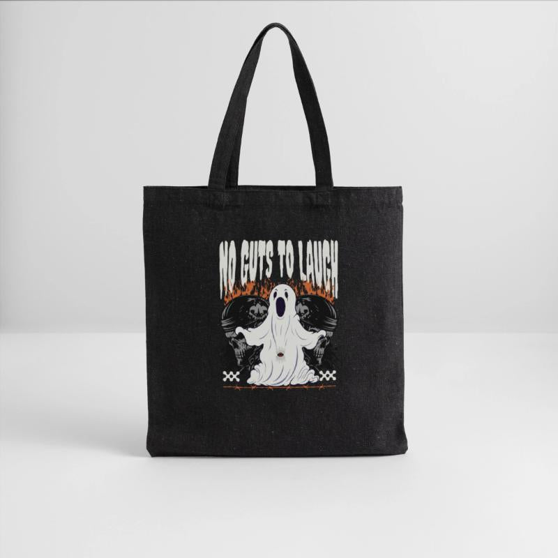 Ghostly Surprise No Guts to Laugh Amidst Skulls