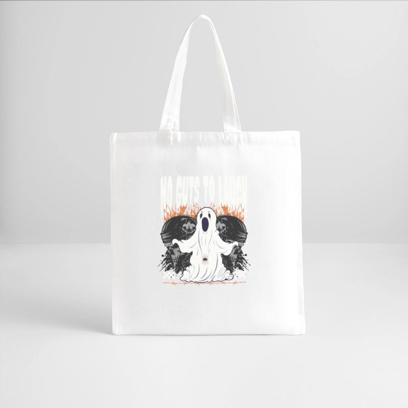 Ghostly Surprise No Guts to Laugh Amidst Skulls