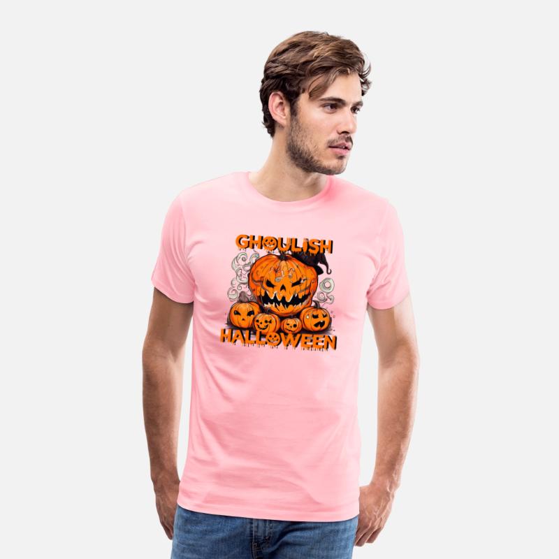 Ghoulish Halloween scary pumpkin outfit